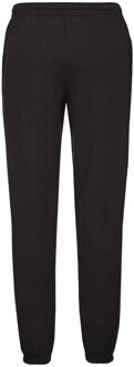 Fruit of the Loom Fruit Of Loom Heren Klassieke 80/20 Elastische Joggingbroek (Zwart) - M