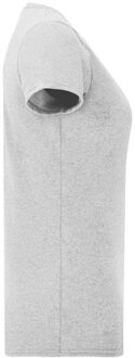 Fruit of the Loom Fruit Of The Vrouwen / Dames Iconische T-Shirt (Atletische Heide Grijs) - maat Lichtgrijs