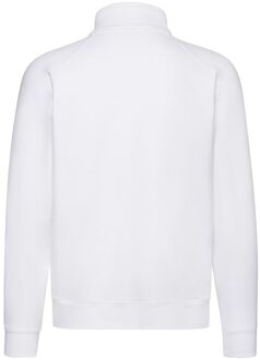 Fruit of the Loom Gewatteerd uniseks premium-jack voor volwassenen Wit