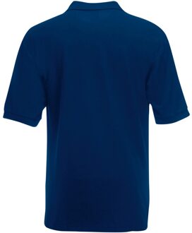 Fruit of the Loom Heren 65/35 Heavyweight Piqué Poloshirt Korte Mouwen. (Marine) - maat 2XL Navy