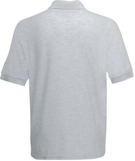 Fruit of the Loom Heren 65/35 Pique Poloshirt Korte Mouwen (Heather Grijs) - maat L
