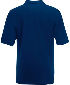 Fruit of the Loom Heren 65/35 Pique Poloshirt Korte Mouwen (Marine) Navy - S