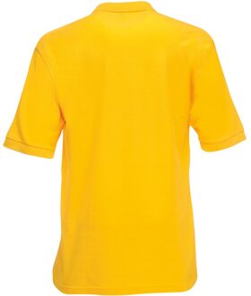 Fruit of the Loom Heren 65/35 Pique Poloshirt Korte Mouwen (Zonnebloem Geel) - S