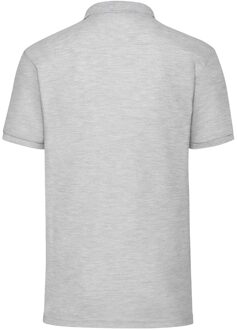 Fruit of the Loom Heren 65/35 Poloshirt (Heide Grijs) - maat L