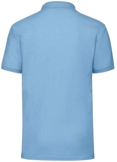 Fruit of the Loom Heren 65/35 Poloshirt (Hemelsblauw) - maat XL