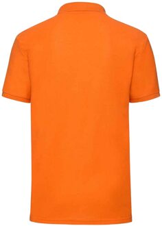 Fruit of the Loom Heren 65/35 Poloshirt (Oranje) - maat M
