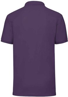 Fruit of the Loom Heren 65/35 Poloshirt (Paars) - 3XL