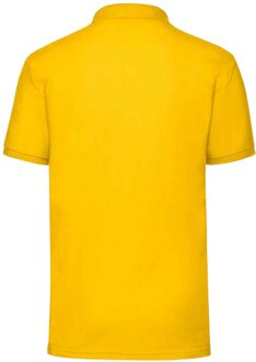 Fruit of the Loom Heren 65/35 Poloshirt (Zonnebloem) Geel - 2XL