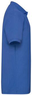 Fruit of the Loom Heren 65/35 zwaargewicht poloshirt Blauw - XXXL