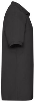 Fruit of the Loom Heren 65/35 zwaargewicht poloshirt - maat XXL / XXXL Zwart