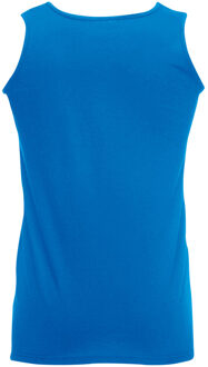 Fruit of the Loom Heren Atletisch Mouwloos Hemd / Tanktop (Royaal Blauw)