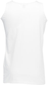 Fruit of the Loom Heren Atletisch Mouwloos Hemd / Tanktop (Wit)