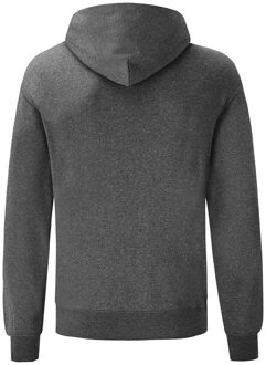 Fruit of the Loom Heren Classic Heather Hoodie (Donkere Heide) Donkergrijs