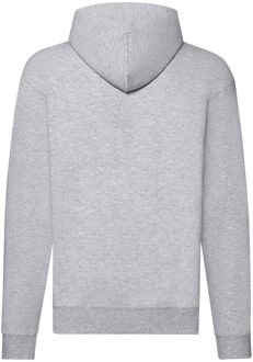 Fruit of the Loom Heren Classic Heather Hoodie met rits (Heide Grijs) - 4XL