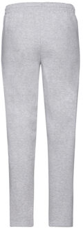 Fruit of the Loom Heren classic heather open hem joggingbroek Grijs