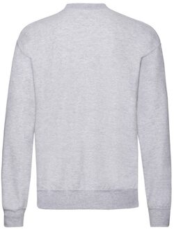 Fruit of the Loom Heren Classic Heather Raglan Sweatshirt (Grijs) - 2XL