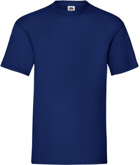 Fruit of the Loom Heren Crew Neck Korte Mouw T-shirt-Navy (5 Pack) - maat