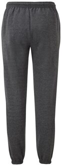Fruit of the Loom Heren Elastische Manchet Trainingsbroek / Joggingbroek (Donker Heater) Veelkleurig