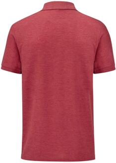 Fruit of the Loom Heren getailleerd polo shirt Rood