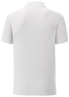 Fruit of the Loom Heren getailleerd polo shirt Wit