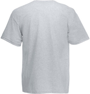 Fruit of the Loom Heren Heavy Weight ® Katoenen T-shirt Korte Mouwen (Heather Grijs) - maat 2XL