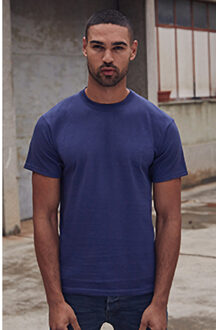 Fruit of the Loom Heren Heavy Weight ® Katoenen T-shirt Korte Mouwen (Navy) - maat M