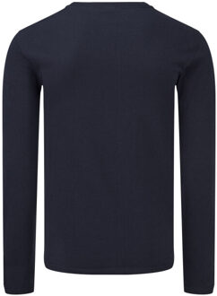 Fruit of the Loom Heren iconic 150 classic t-shirt met lange mouwen Blauw - XXL / XXXL