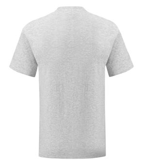 Fruit of the Loom Heren Iconic 150 V Hals T-shirt (Heide Grijs) - XL