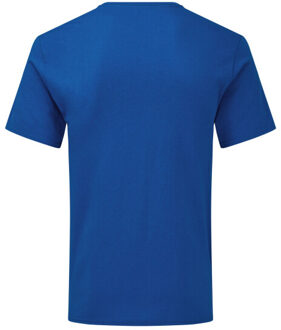 Fruit of the Loom Heren iconic 150 v hals t-shirt - maat XXXL Blauw