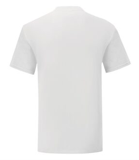Fruit of the Loom Heren Iconic 150 V Hals T-shirt (Wit) - maat 2XL