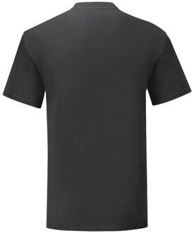 Fruit of the Loom Heren Iconic 150 V Hals T-shirt (Zwart) - maat L