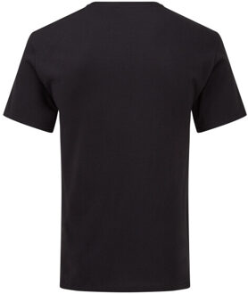 Fruit of the Loom Heren iconic 150 v hals t-shirt Zwart - XXL / XXXL