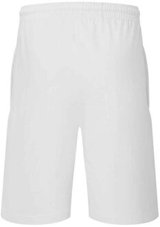 Fruit of the Loom Heren Iconic 195 Jersey Shorts (Wit) - M