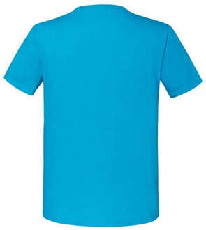 Fruit of the Loom Heren iconic 195 premium ringspun katoen t-shirt Blauw
