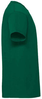 Fruit of the Loom Heren iconic 195 premium ringspun katoen t-shirt - maat M Groen