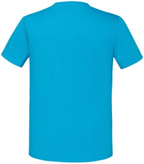 Fruit of the Loom Heren Iconic Premium Ringspun Katoen T-Shirt (Azuurblauw) - maat L
