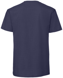 Fruit of the Loom Heren Iconic Premium Ringspun Katoen T-Shirt (Marineblauw) Navy - M