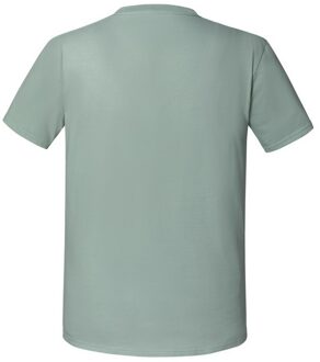 Fruit of the Loom Heren Iconic Premium Ringspun Katoen T-Shirt (Salie) Grijs - XL