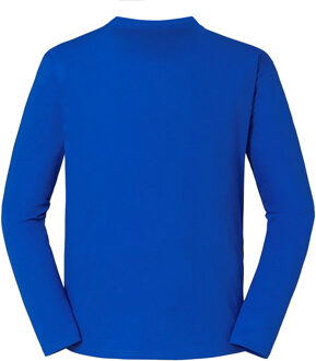 Fruit of the Loom Heren Iconic T-shirt met lange mouwen (Koningsblauw) - 2XL