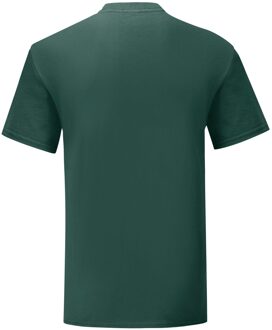 Fruit of the Loom Heren Iconisch 150 T-Shirt (Bosgroen) - maat M