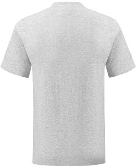 Fruit of the Loom Heren Iconisch 150 T-Shirt (Heide Grijs) - maat S
