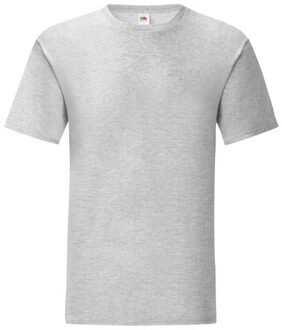 Fruit of the Loom Heren Iconisch 150 T-Shirt (Heide Grijs) - maat S