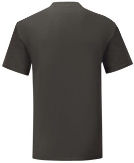 Fruit of the Loom Heren Iconisch 150 T-Shirt (Licht Grafiet) Grijs