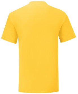 Fruit of the Loom Heren iconisch 150 t-shirt - maat S Geel