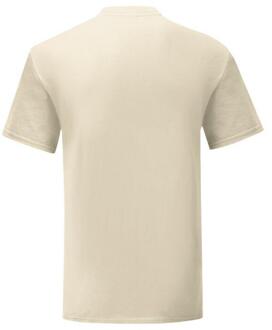 Fruit of the Loom Heren iconisch 150 t-shirt Naturel