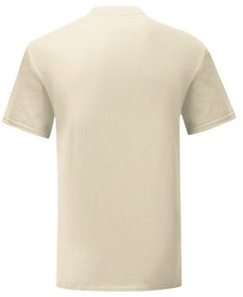 Fruit of the Loom Heren Iconisch 150 T-Shirt (Natuurlijk) - maat M Naturel