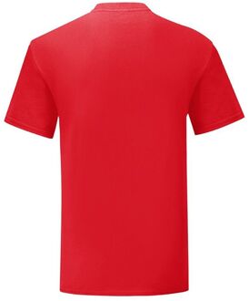 Fruit of the Loom Heren Iconisch 150 T-Shirt (Rood) - maat