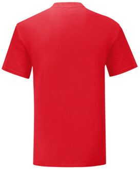 Fruit of the Loom Heren iconisch 150 t-shirt Rood - XXXL