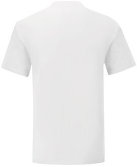 Fruit of the Loom Heren Iconisch 150 T-Shirt (Wit) - 4XL