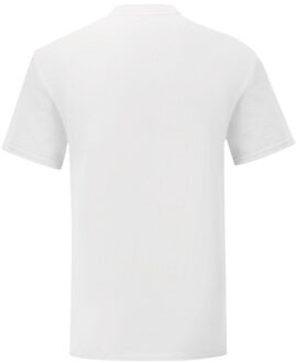 Fruit of the Loom Heren iconisch 150 t-shirt Wit - M